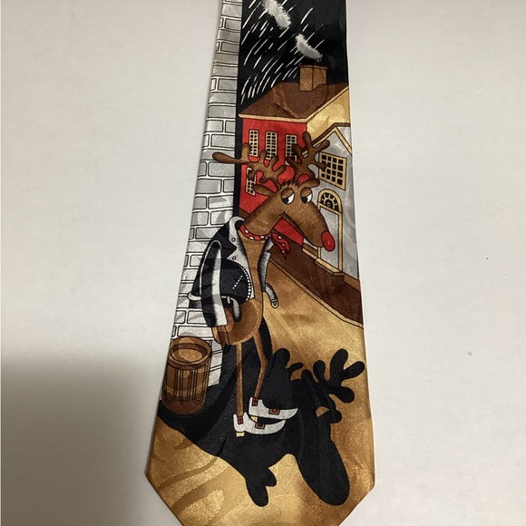 Mens Christmas tie. Museo - Picture 1 of 2